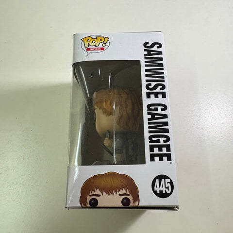 BOX DAMAGE VIEW PHOTOS Samwise Gamgee GLOW - Lord of the Rings Hobbit Funko Pop 445 Vinyl Figure (11.4 Cm L × 8.9 Cm W × 15.9 Cm H)