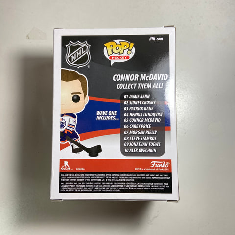 NHL - Edmonton Oilers: Connor McDavid (White Jersey) Funko Pop 05 Hockey Exclusive
