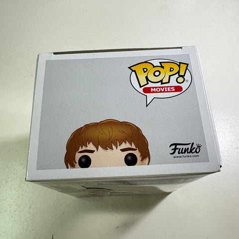 BOX DAMAGE VIEW PHOTOS Samwise Gamgee GLOW - Lord of the Rings Hobbit Funko Pop 445 Vinyl Figure (11.4 Cm L × 8.9 Cm W × 15.9 Cm H)