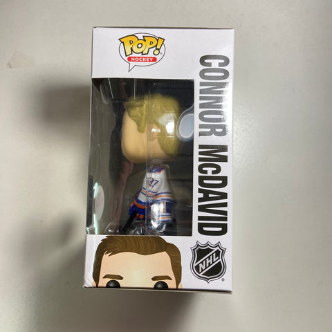 NHL - Edmonton Oilers: Connor McDavid (White Jersey) Funko Pop 05 Hockey Exclusive