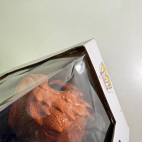 BOX DAMAGE VIEW PHOTOS SMAUG - Lord of the Rings Hobbit Funko Pop 124 Vinyl Figure (22.8 Cm L × 16.5 Cm W × 14 Cm H)