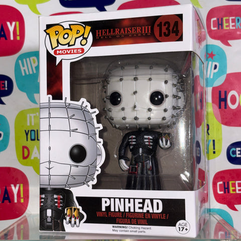 Pinhead - Hellraiser Funko Pop 134 Vinyl Figure (11.4 Cm L × 8.9 Cm W × 15.9 Cm H)