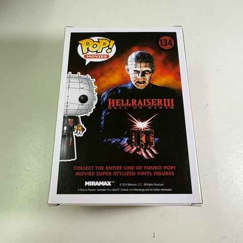 Pinhead - Hellraiser Funko Pop 134 Vinyl Figure (11.4 Cm L × 8.9 Cm W × 15.9 Cm H)