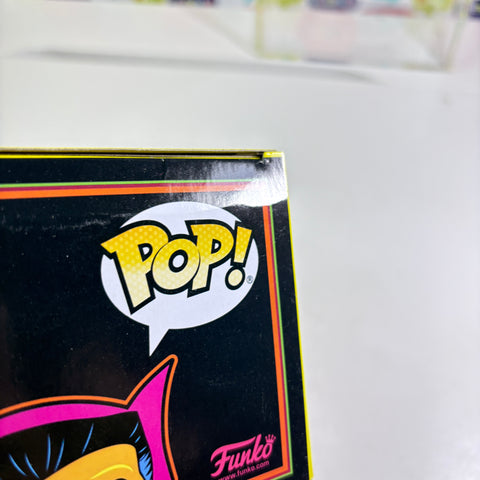 BOX FLAWS VIEW PHOTOS Doctor Strange - Blacklight Marvel Funko Pop 651 Vinyl Figure Exclusive