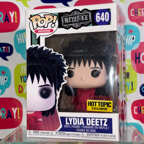 SUNFADED BOX VIEW PHOTOS Lydia Deetz - Beetlejuice Funko Pop 640 Vinyl Figure (11.4 Cm L × 8.9 Cm W × 15.9 Cm H)
