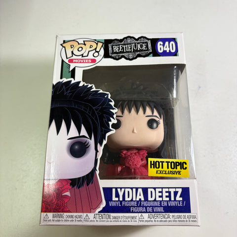 SUNFADED BOX VIEW PHOTOS Lydia Deetz - Beetlejuice Funko Pop 640 Vinyl Figure (11.4 Cm L × 8.9 Cm W × 15.9 Cm H)