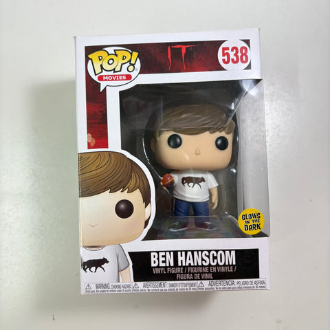 It - Ben Hanscom Funko Pop 538 Glow