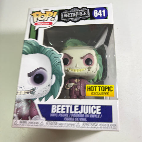 SUNFADED BOX VIEW PHOTOS Beetlejuice Funko Pop 641 Vinyl Figure (11.4 Cm L × 8.9 Cm W × 15.9 Cm H)