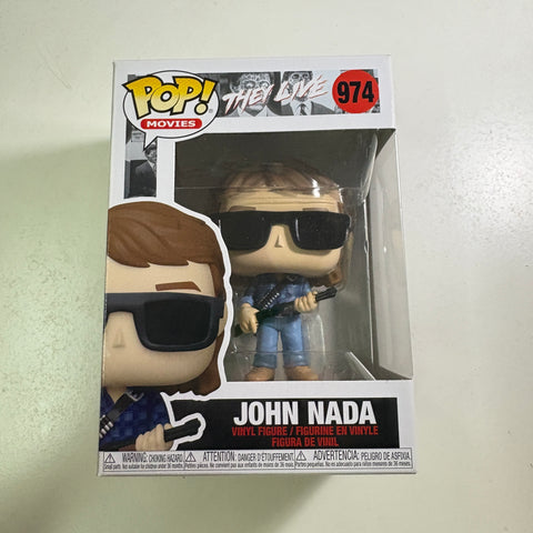 John Nada - They Live Funko Pop 974 Vinyl Figure (11.4 Cm L × 8.9 Cm W × 15.9 Cm H)