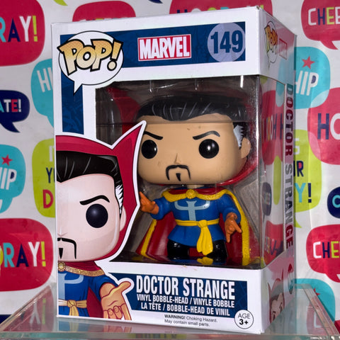 BOX FLAWS VIEW PHOTOS Doctor Strange - Marvel Funko Pop 149 Vinyl Figure