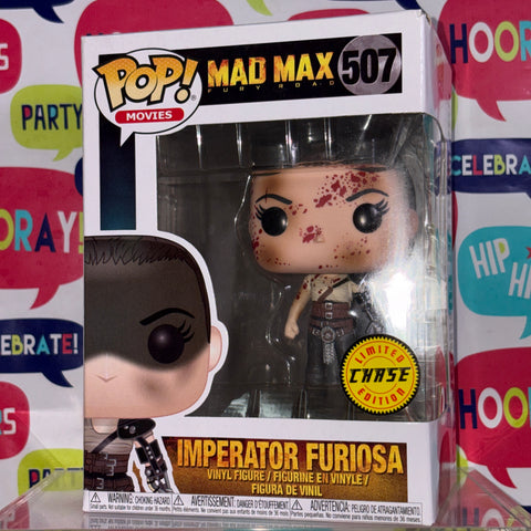 Imperator Furiosa CHASE - Mad Max Funko Pop 507 Vinyl Figure (11.4 Cm L × 8.9 Cm W × 15.9 Cm H)