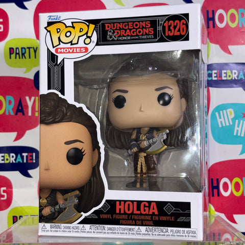Holga - Dungeons and Dragons Funko Pop 1326 Vinyl Figure (11.4 Cm L × 8.9 Cm W × 15.9 Cm H)