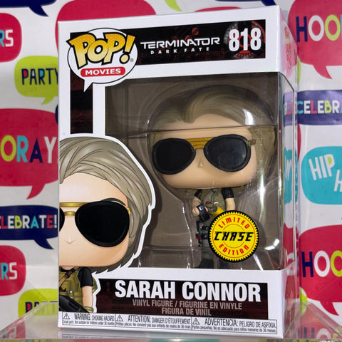 Sarah Connor CHASE - Terminator Funko Pop 818 Vinyl Figure (11.4 Cm L × 8.9 Cm W × 15.9 Cm H)