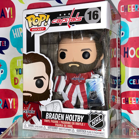 NHL - Washington Capitals: Braden Holtby Funko Pop 16 Hockey
