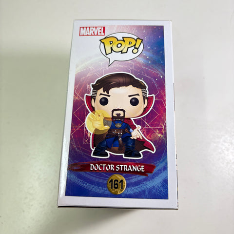 BOX FLAWS VIEW PHOTOS Doctor Strange - Marvel Funko Pop 161 Vinyl Figure SUMMER CONVENTION