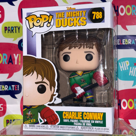 Charlie Conway - The Mighty Ducks Disney Funko Pop 788 Vinyl Figure (11.4 Cm L × 8.9 Cm W × 15.9 Cm H)