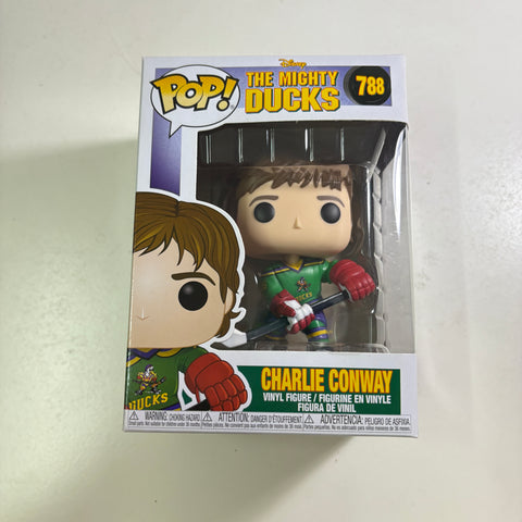 Charlie Conway - The Mighty Ducks Disney Funko Pop 788 Vinyl Figure (11.4 Cm L × 8.9 Cm W × 15.9 Cm H)