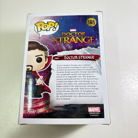 BOX FLAWS VIEW PHOTOS Doctor Strange - Marvel Funko Pop 161 Vinyl Figure SUMMER CONVENTION