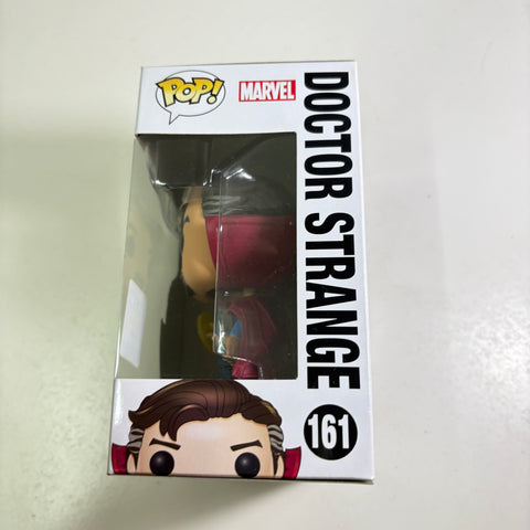 BOX FLAWS VIEW PHOTOS Doctor Strange - Marvel Funko Pop 161 Vinyl Figure SUMMER CONVENTION