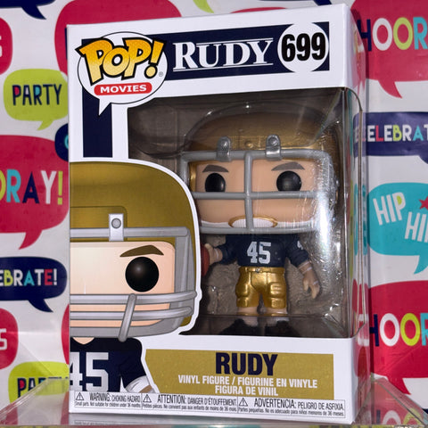 Rudy - Funko Pop 699 Vinyl Figure (11.4 Cm L × 8.9 Cm W × 15.9 Cm H)