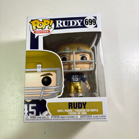 Rudy - Funko Pop 699 Vinyl Figure (11.4 Cm L × 8.9 Cm W × 15.9 Cm H)