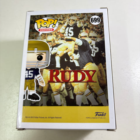Rudy - Funko Pop 699 Vinyl Figure (11.4 Cm L × 8.9 Cm W × 15.9 Cm H)