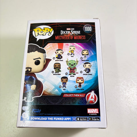 Doctor Strange METALLIC - Multiverse of Madness Marvel Funko Pop 1000 Vinyl Figure Exclusive