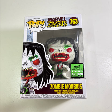 Zombie Morbius - Marvel Zombies Funko Pop 763 Vinyl Figure Spring Convention