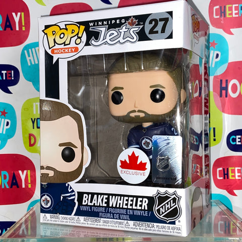NHL - Winnipeg Jets: Blake Wheeler Funko Pop 27 Hockey Exclusive