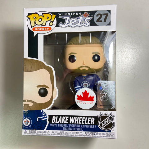 NHL - Winnipeg Jets: Blake Wheeler Funko Pop 27 Hockey Exclusive