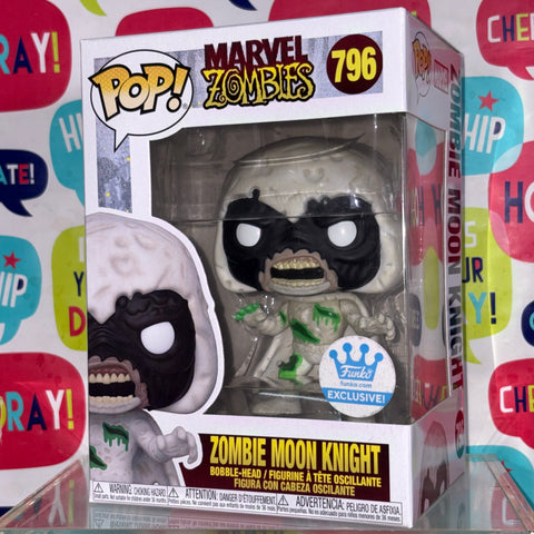 Zombie Moon Knight - Marvel Zombies Funko Pop 796 Vinyl Figure Exclusive