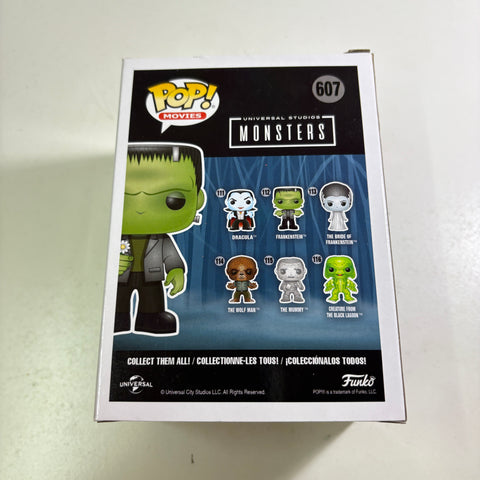 SEVERE BOX DAMAGE Frankenstein GLOW - Funko Pop 607 Vinyl Figure (11.4 Cm L × 8.9 Cm W × 15.9 Cm H)