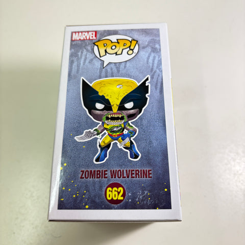 Zombie Wolverine - Marvel Zombies Funko Pop 662 Vinyl Figure Exclusive GLOW