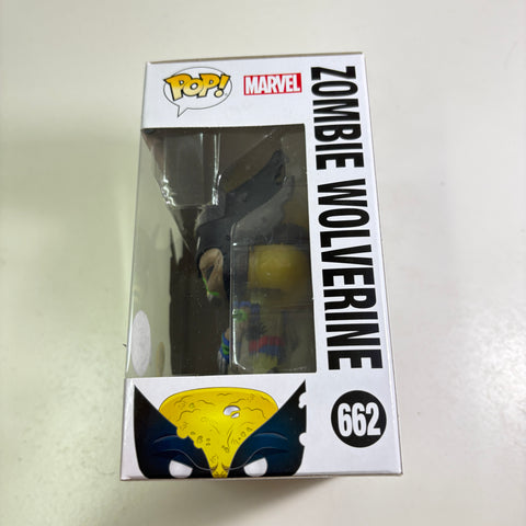 Zombie Wolverine - Marvel Zombies Funko Pop 662 Vinyl Figure Exclusive GLOW