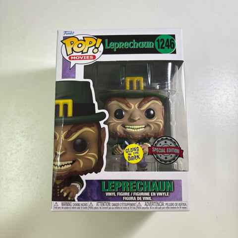 Leprechaun GLOW - Funko Pop 1246 Vinyl Figure (11.4 Cm L × 8.9 Cm W × 15.9 Cm H)
