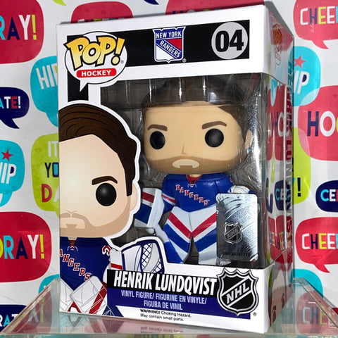 NHL - New York Rangers: Henrik Lundqvist Funko Pop 04 Hockey Exclusive