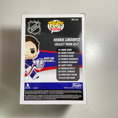 NHL - New York Rangers: Henrik Lundqvist Funko Pop 04 Hockey Exclusive