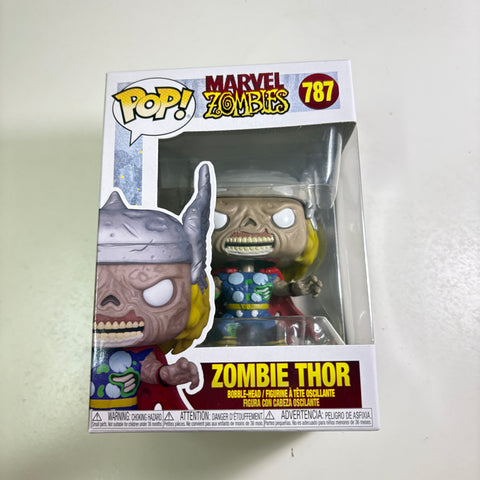 BOX FLAWS VIEW PHOTOS Zombie Thor - Marvel Zombies Funko Pop 787 Vinyl Figure