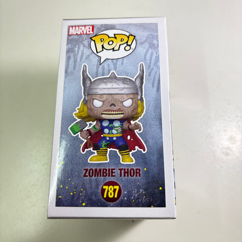 BOX FLAWS VIEW PHOTOS Zombie Thor - Marvel Zombies Funko Pop 787 Vinyl Figure
