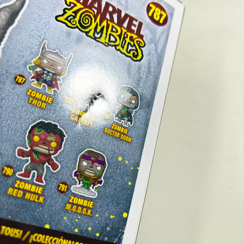 BOX FLAWS VIEW PHOTOS Zombie Thor - Marvel Zombies Funko Pop 787 Vinyl Figure