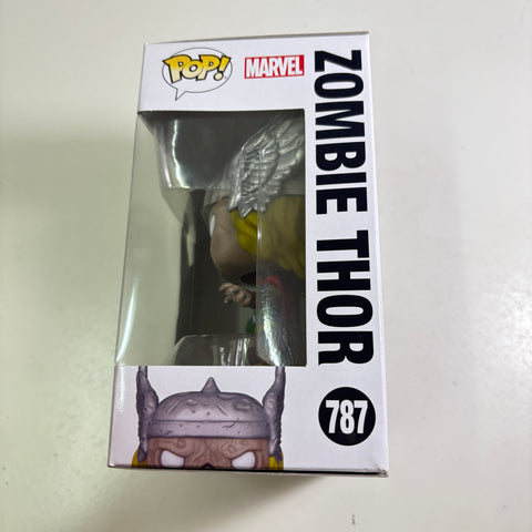 BOX FLAWS VIEW PHOTOS Zombie Thor - Marvel Zombies Funko Pop 787 Vinyl Figure