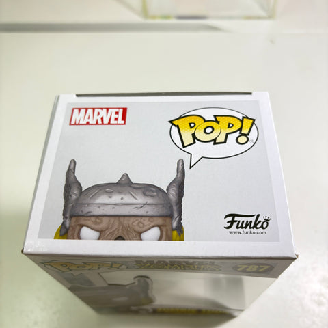BOX FLAWS VIEW PHOTOS Zombie Thor - Marvel Zombies Funko Pop 787 Vinyl Figure