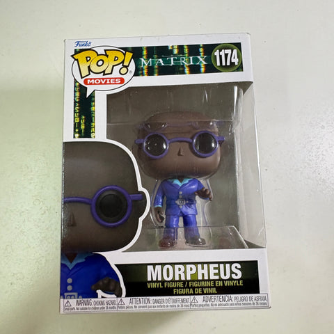 Morpheus - Matrix Funko Pop 1174 Vinyl Figure (11.4 Cm L × 8.9 Cm W × 15.9 Cm H)