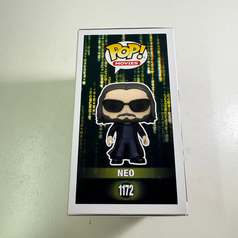Neo/Keanu Reeves - Matrix Funko Pop 1172 Vinyl Figure (11.4 Cm L × 8.9 Cm W × 15.9 Cm H)