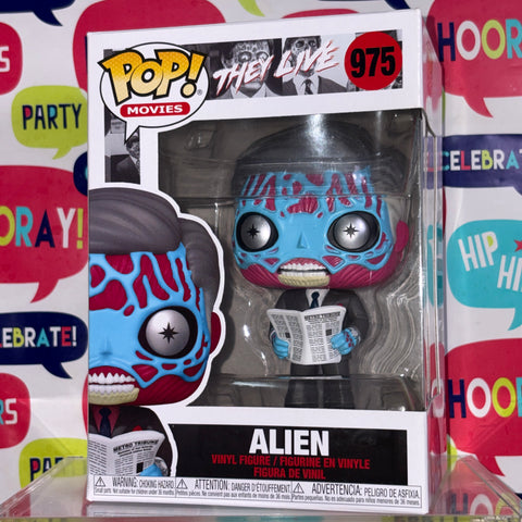 Alien - They Live Funko Pop 975 Vinyl Figure (11.4 Cm L × 8.9 Cm W × 15.9 Cm H)