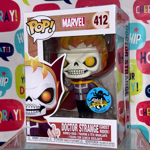 Doctor Strange Ghost Rider - Marvel Funko Pop 412 Vinyl Figure