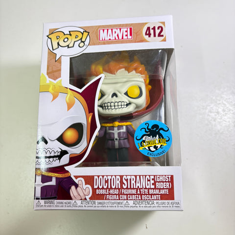 Doctor Strange Ghost Rider - Marvel Funko Pop 412 Vinyl Figure