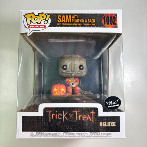 Trick or Treat - Sam with Pumpkin Sack Funko Pop 1002 Spirit Halloween Exclusive