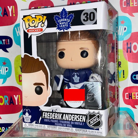 NHL - Toronto Maple Leafs: Frederik Andersen Funko Pop 30 Hockey Exclusive