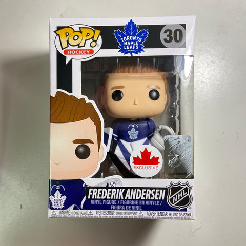 NHL - Toronto Maple Leafs: Frederik Andersen Funko Pop 30 Hockey Exclusive